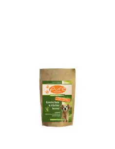 FÜR KLEINE HUNDERASSEN 400 g PURE Kaninchen & Kürbiskerne - single Protein & getreidefrei