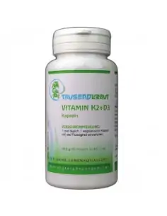 Vitamin K2 + D3 (90 Kapseln) 100% all-trans