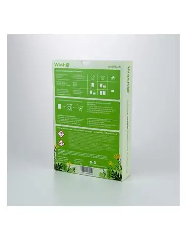 WASHO Box - 60 nachhaltige Waschstreifen mit FRESH BREEZE Duft