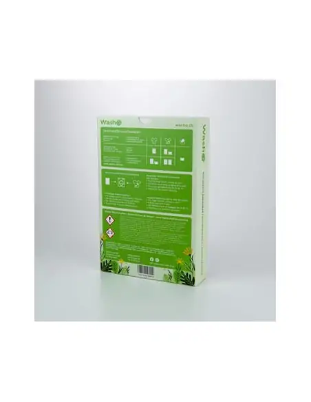 WASHO Box - 60 nachhaltige Waschstreifen mit FRESH BREEZE Duft