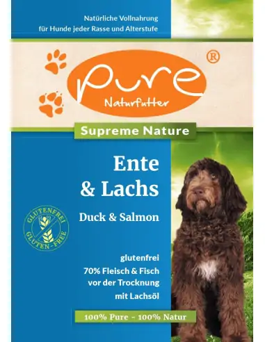 PURE Supreme Ente & Lachs - glutenfrei 5kg Hunde-Trockenfutter