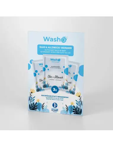 Washo Glas- und Allzweckreiniger Set