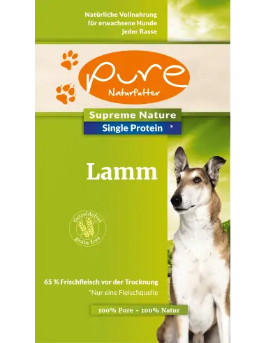 PURE Supreme Nature Dog Single-Protein getreidefrei Lamm 10 kg