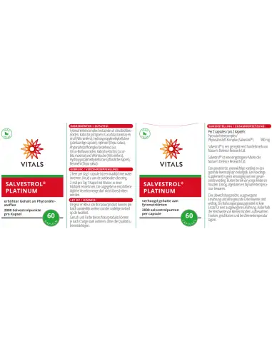 Salvestrol ® Platinum Fruchtkomplex 60 Kapseln
