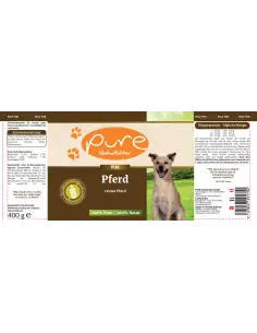 Hundemenü Sensitive Pferd 400 gr. 2