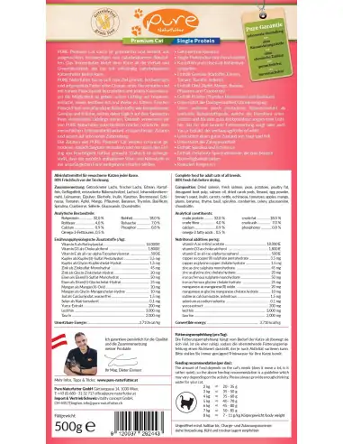 Premium Cat Single-Protein getreidefrei Lachs 500 g