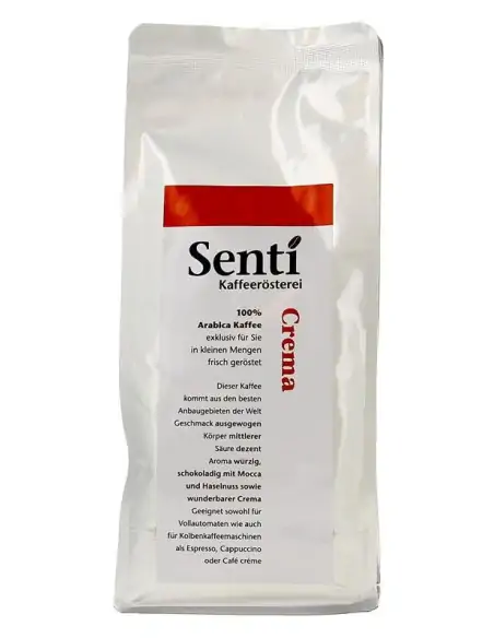 Crema Kaffee und Espressomischung Bohnen 500 g
