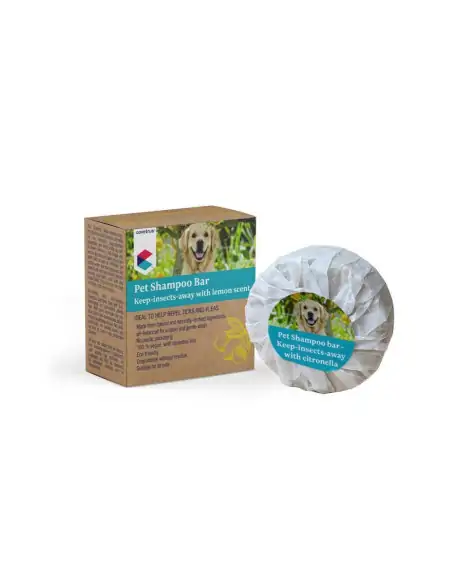 Hundeshampoo Seife Citronella mit Insektenschutz