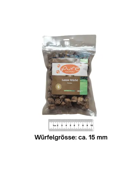 Pure Lamm Würfel Premium Hundesnack