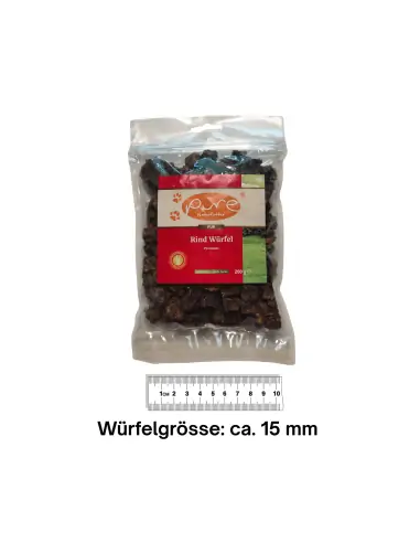 Pure Rind Würfel Premium Hundesnack