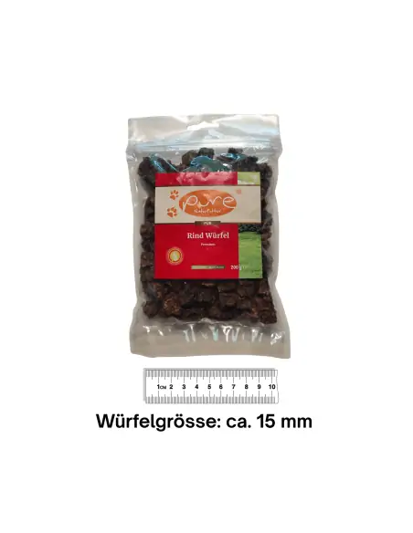 Pure Rind Würfel Premium Hundesnack Pure Rind Würfel Premium Hundesnack