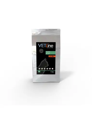 VET-Line Adult Cat Anti-Hairball – Hähnchen & Reis Katzenfutter, weizenfrei 1.5 kg