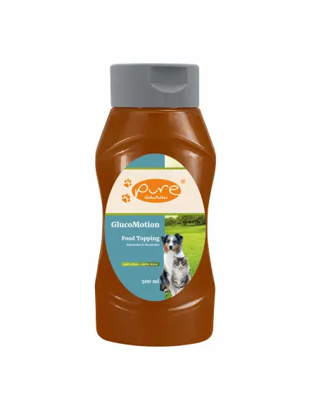 PURE GlucoMotion Food Topping 500 ml Flasche für Hunde und Katzen PURE GlucoMotion Food Topping 500 ml Flasche für Hunde und Katzen