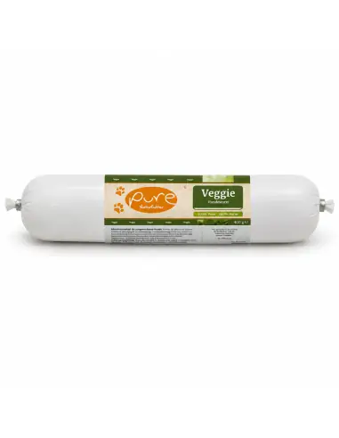 PURE Hundewurst Veggie 400 g für ausgewachsene Hunde