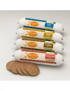 PURE Hundewurst Kennenlern-Paket | 4 x 400 g
