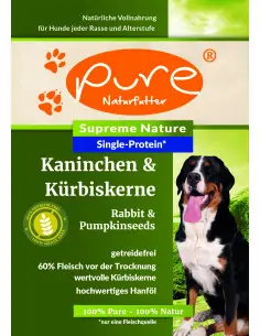 PURE Kaninchen & Kürbiskerne - single Protein & getreidefrei 2